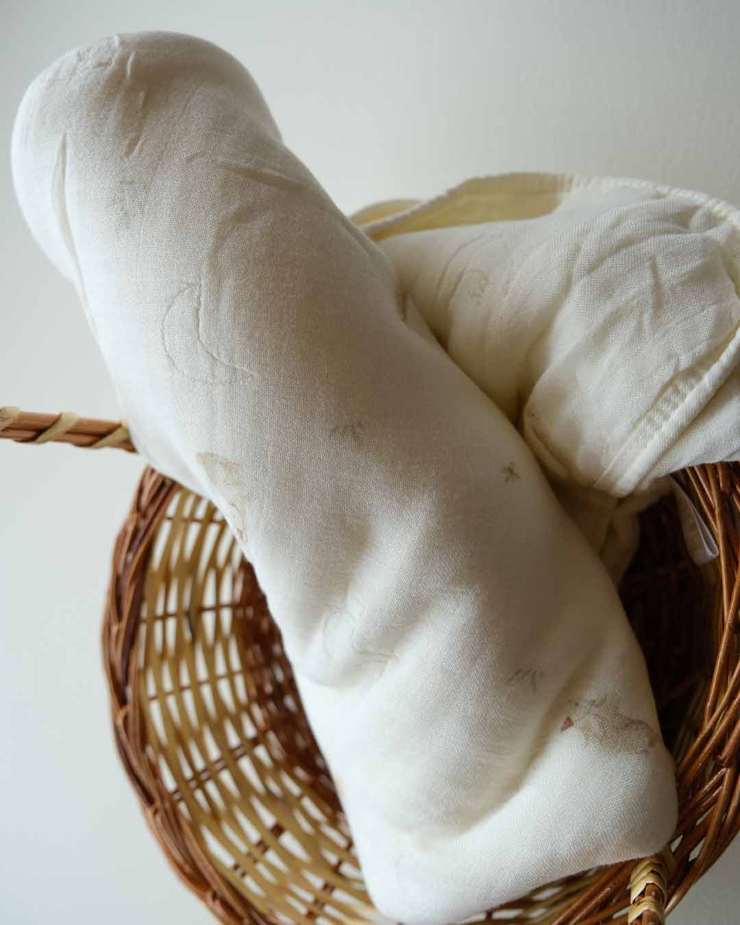 Bamboo Cotton Baby Blanket – 110 × 110 cm