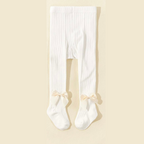 Butterfly Bowknot Decorated Baby Girl Stockings