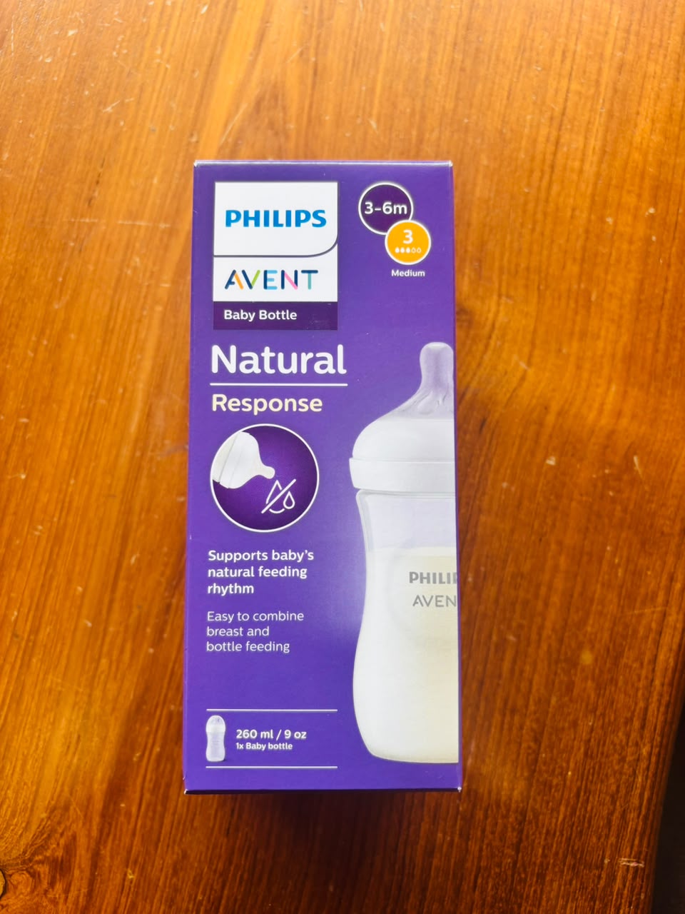 Philips Natural Response Baby Bottle SCY903