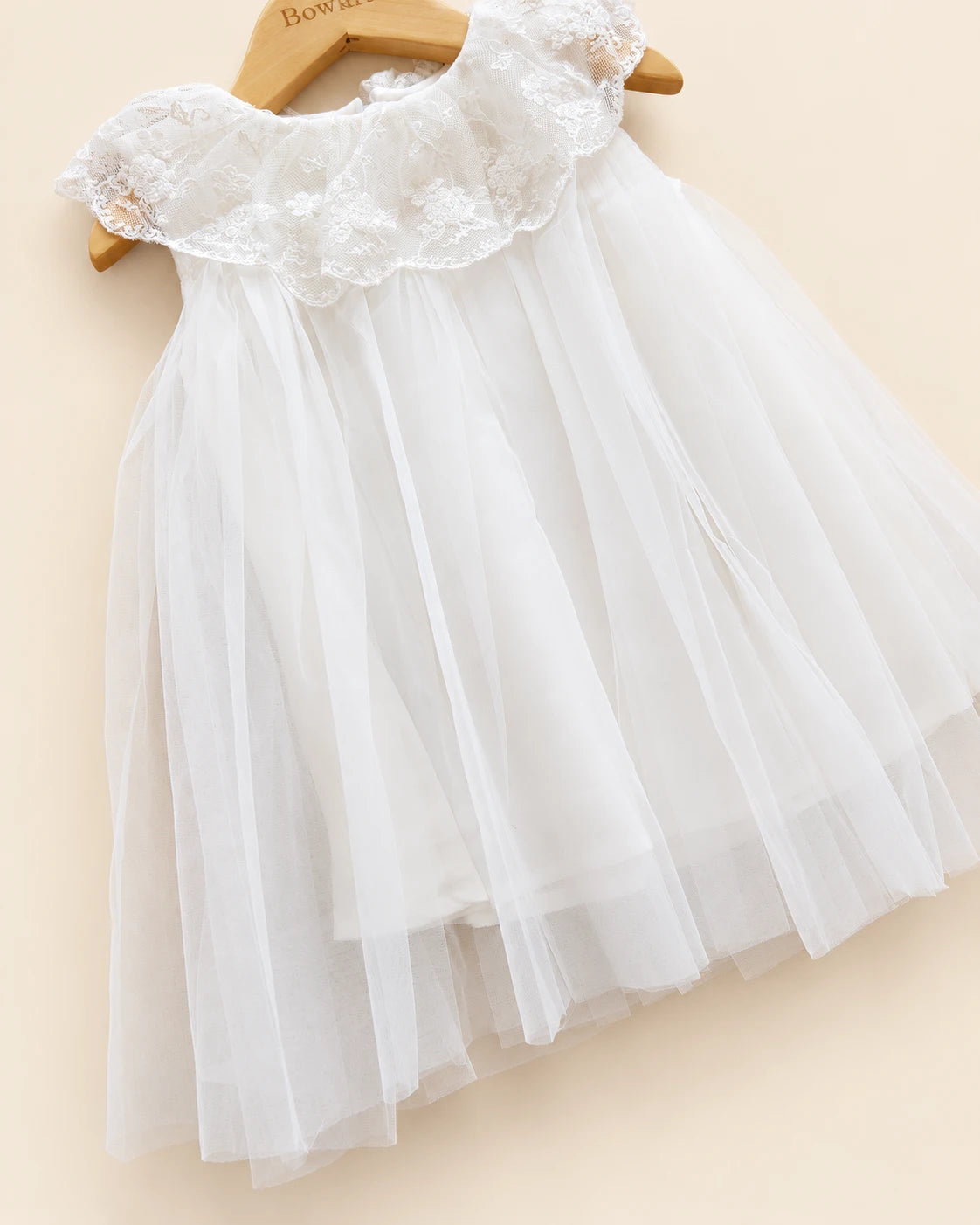 Lace Collar Tulle Frock