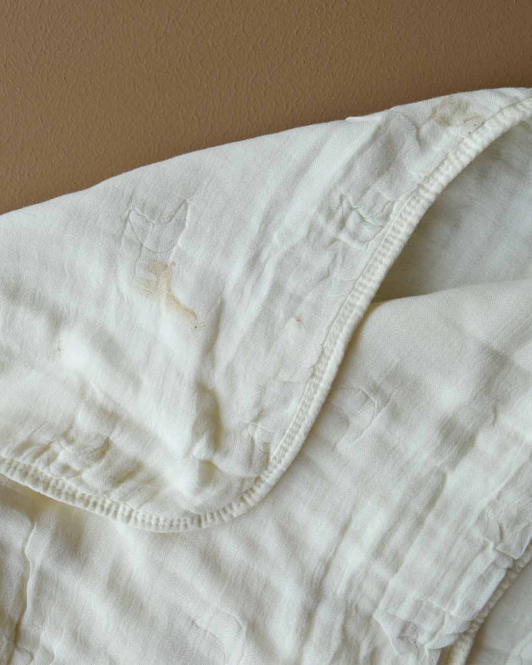 Bamboo Cotton Baby Blanket – 110 × 110 cm