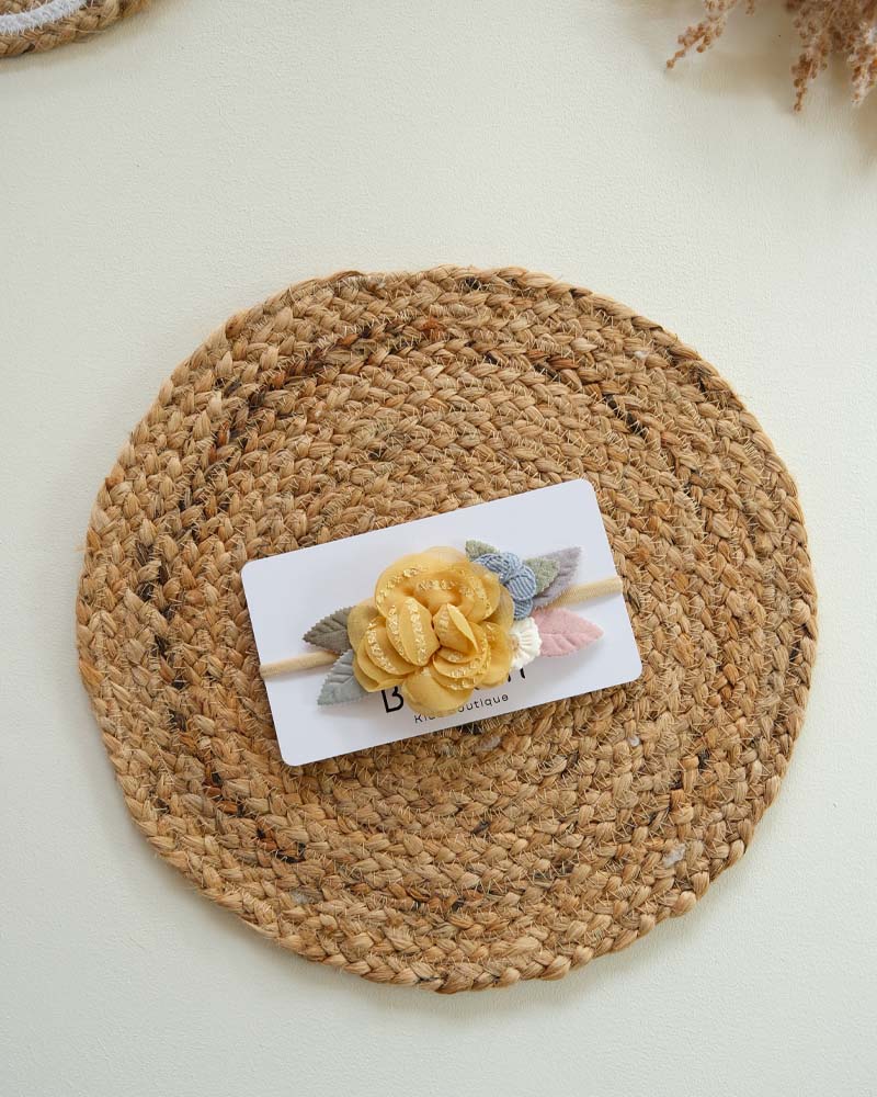 Blossom Flower Crown Baby Girl Headband
