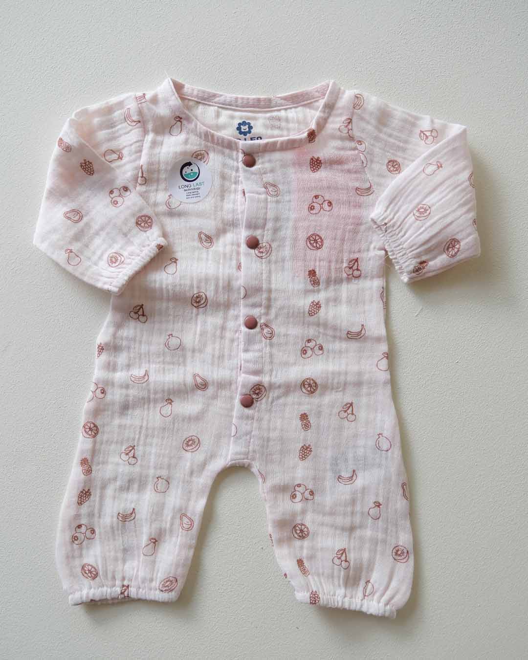 Dr. Leo Premium Crinkle Muslin Sleepsuite