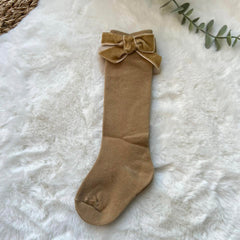 Baby Bow Decor Socks