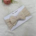 Cable Knitted Nylon Baby Headband
