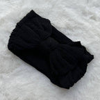 Cable Knitted Nylon Baby Headband