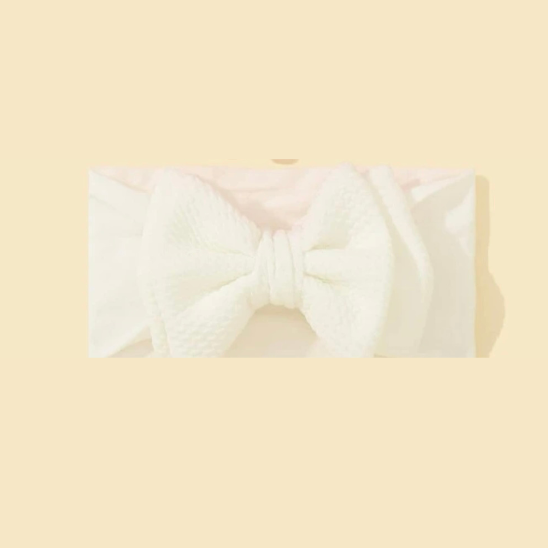 Double Layer Bow Decor baby Headband