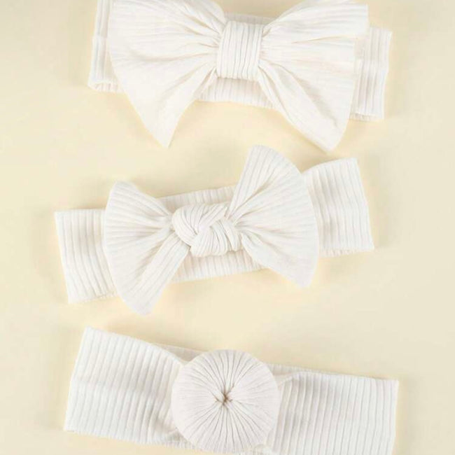 Offwhite Collection Baby Headband Hover Image