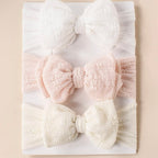 Premium Party Wear Baby Headband Light Shade