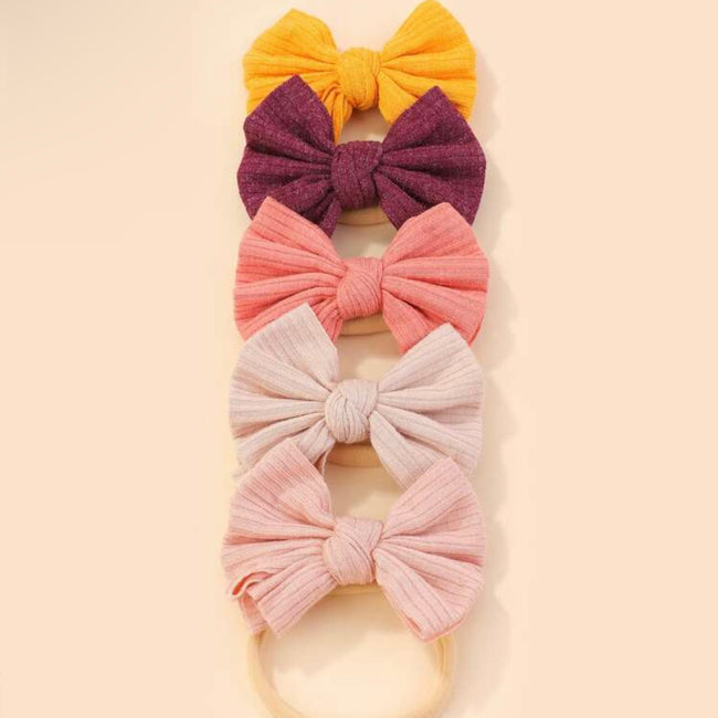 Candy Color Mini Premium Baby Headband Hover Image