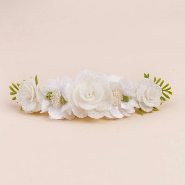 Floral Decor Premium Baby Headband Main Image