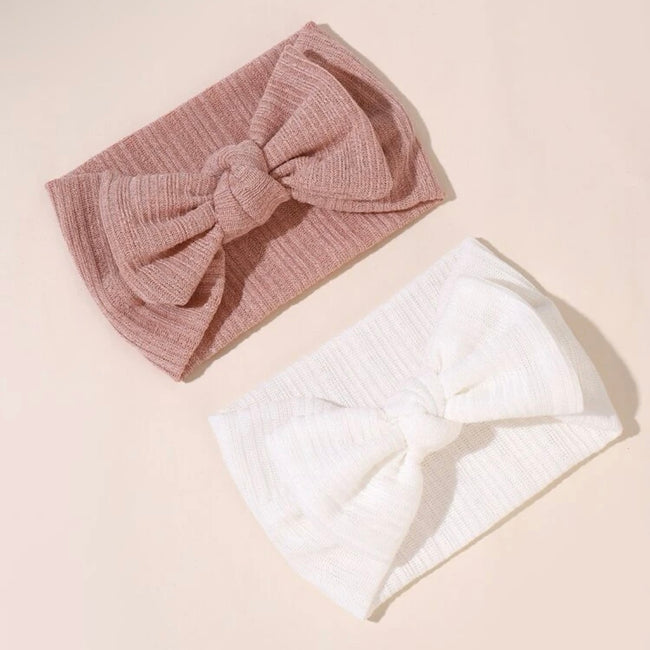 Casual Fit Bow Decor Baby Headband Main Image