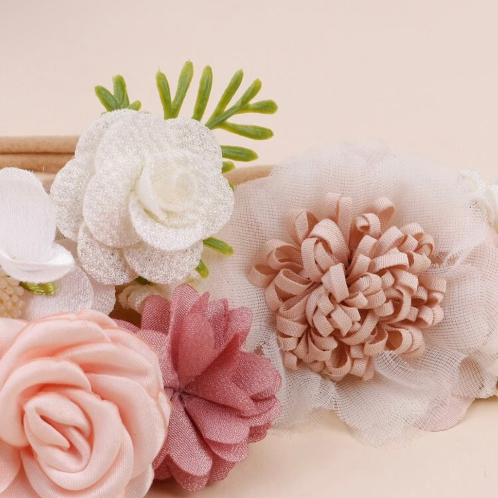 Floral Decor Premium Baby Headband
