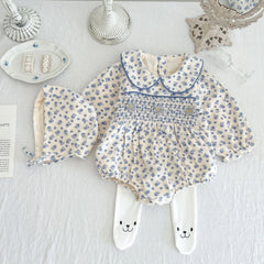 Premium Cotton Infant Romper With Cap