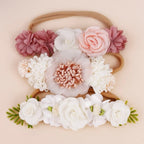 Floral Decor Premium Baby Headband