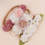 Floral Decor Premium Baby Headband